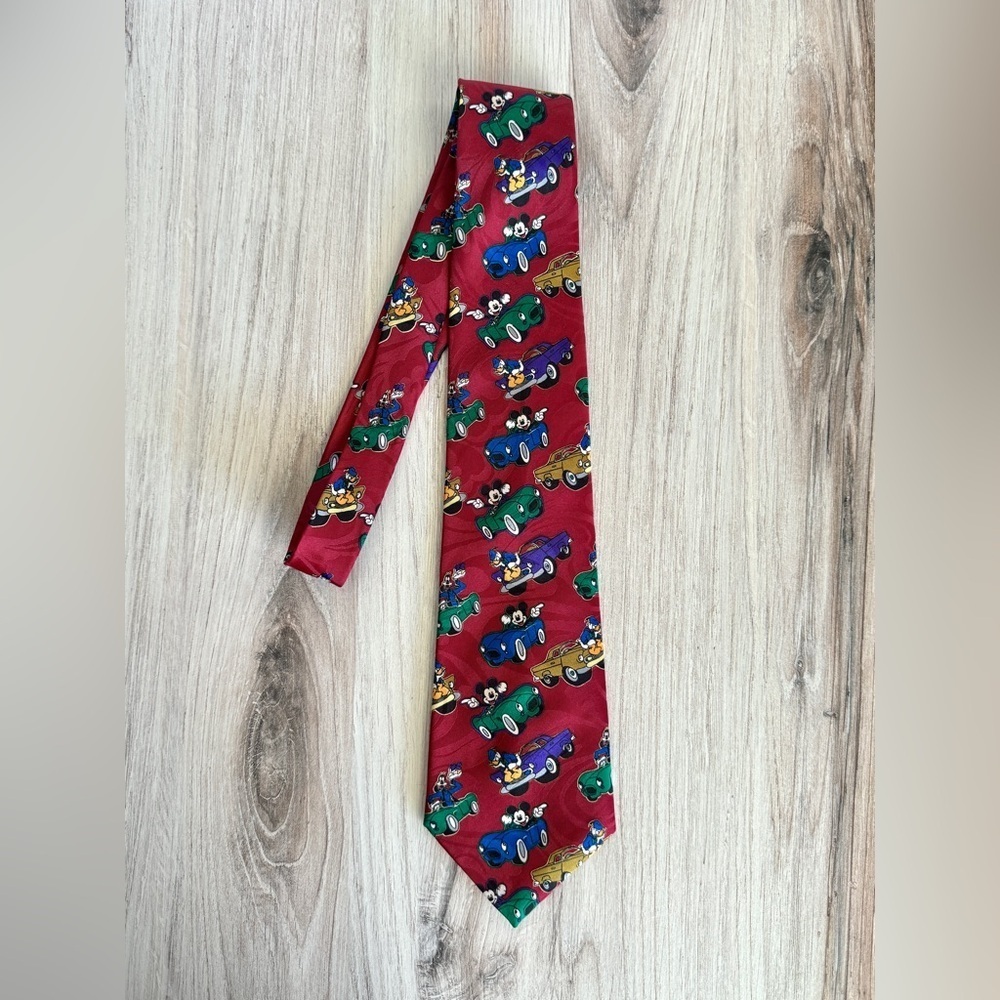 ✨ Vintage Walt Disney Mickey Mouse Tie – Mickey Unlimited, 59” ✨